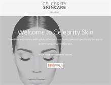 Tablet Screenshot of celebrityskinscottsdale.com